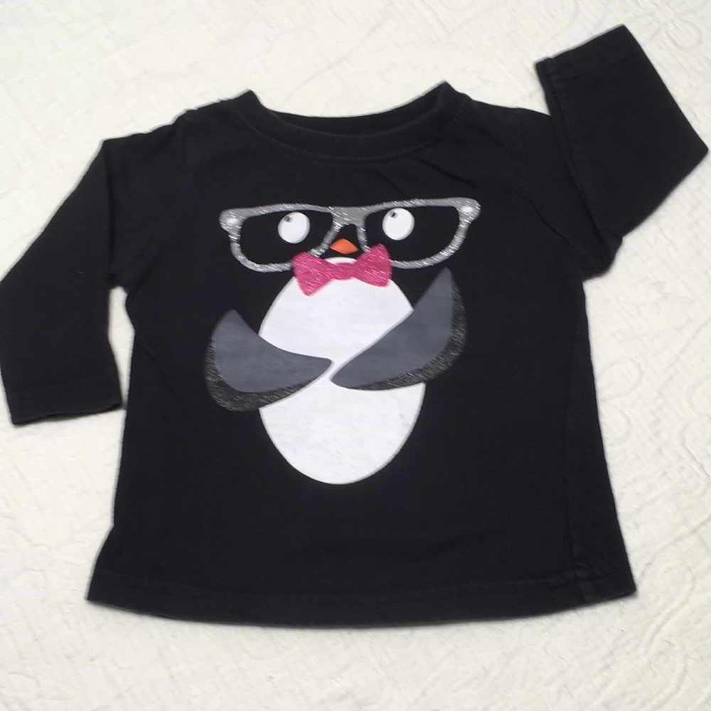 12m (5/$20) Penguin Top by Candy Girl